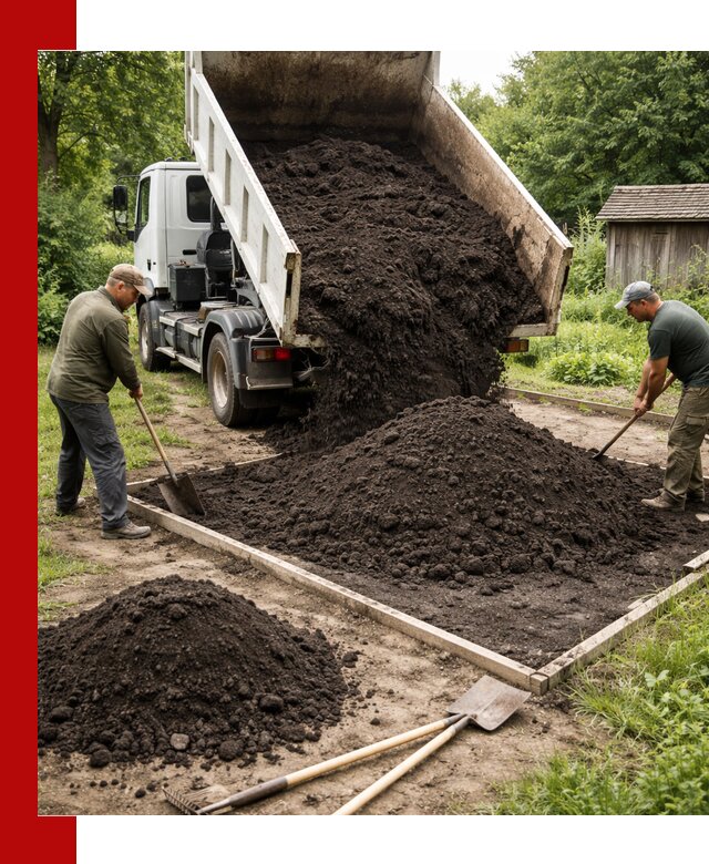 Купить чистый чернозем для огорода с доставкой в Каспийске