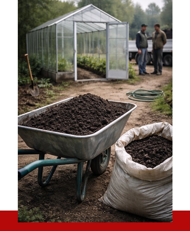 Чернозем для теплицы в Каспийске с доставкой от 1527 р. | ПРОНЕРУДКсп