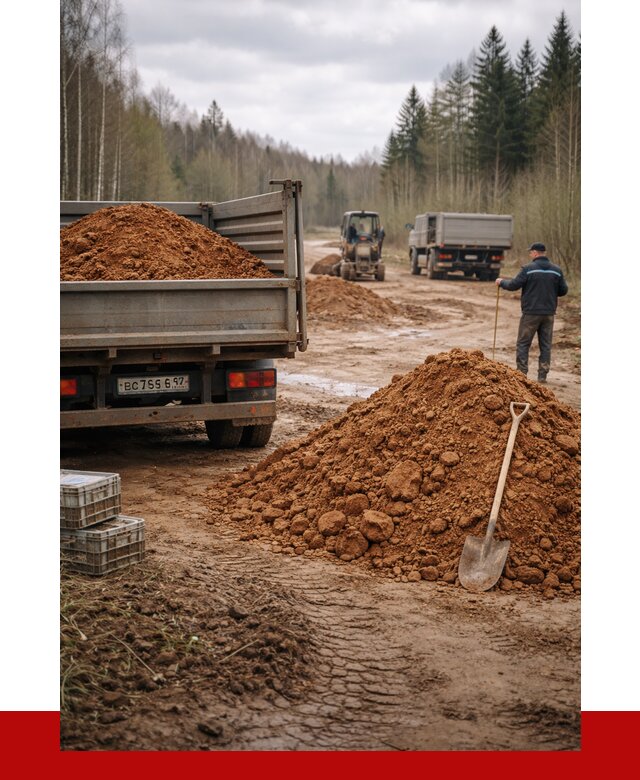 Глина и суглинки в Каспийске от 4581 р. за куб | ПРОНЕРУДКсп