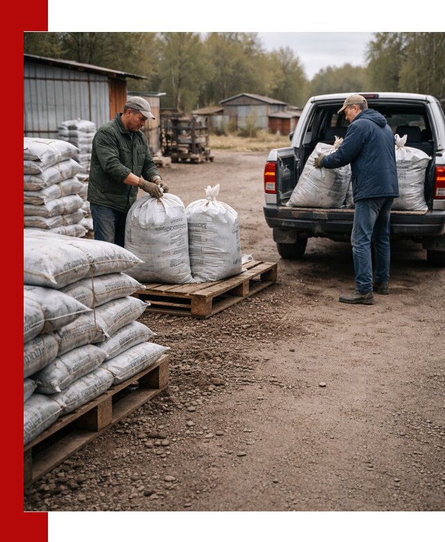 Купить конский навоз в мешках с доставкой в Каспийске