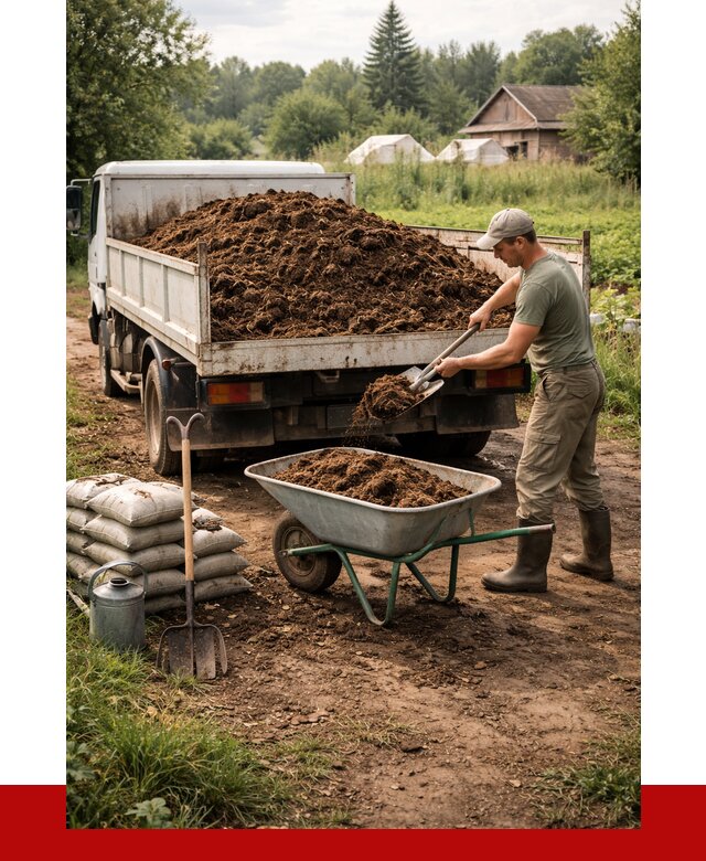 Купить коровий навоз с доставкой в Каспийске от 1833 р. | ПРОНЕРУДКсп