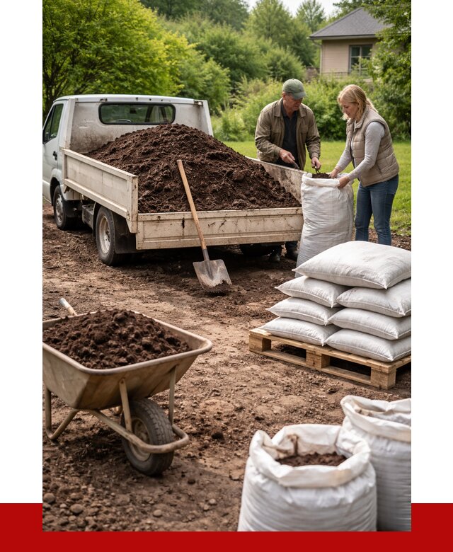 Перегной в мешках с доставкой в Каспийске от 2240 р. | ПРОНЕРУДКсп