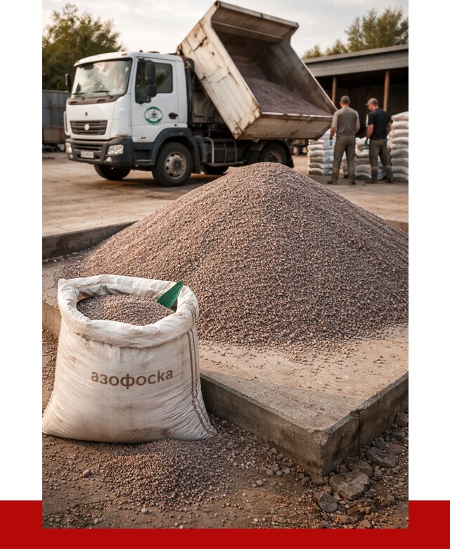 Купить азофоска в Каспийске с доставкой от 1222 р. за куб | ПРОНЕРУДКсп