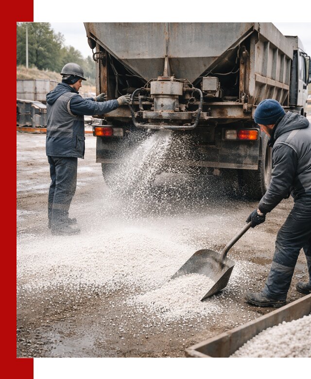 Доставка и продажа хлористого кальция в Каспийске