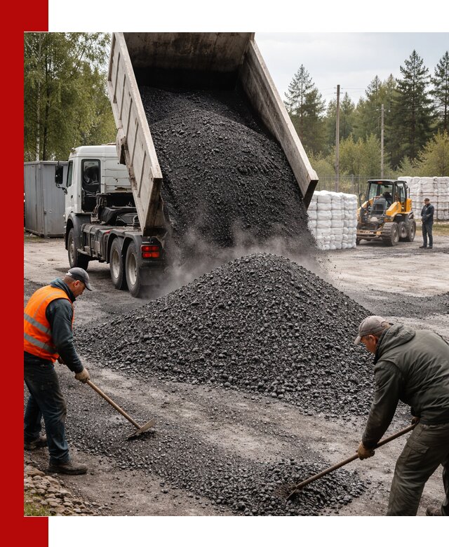 Доставка и продажа асфальтного гранулята в Каспийске