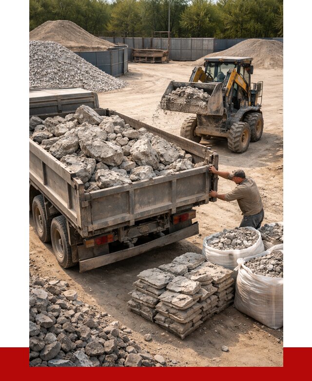 Купить бой бетона с доставкой в Каспийске от 4887 р. | ПРОНЕРУДКсп