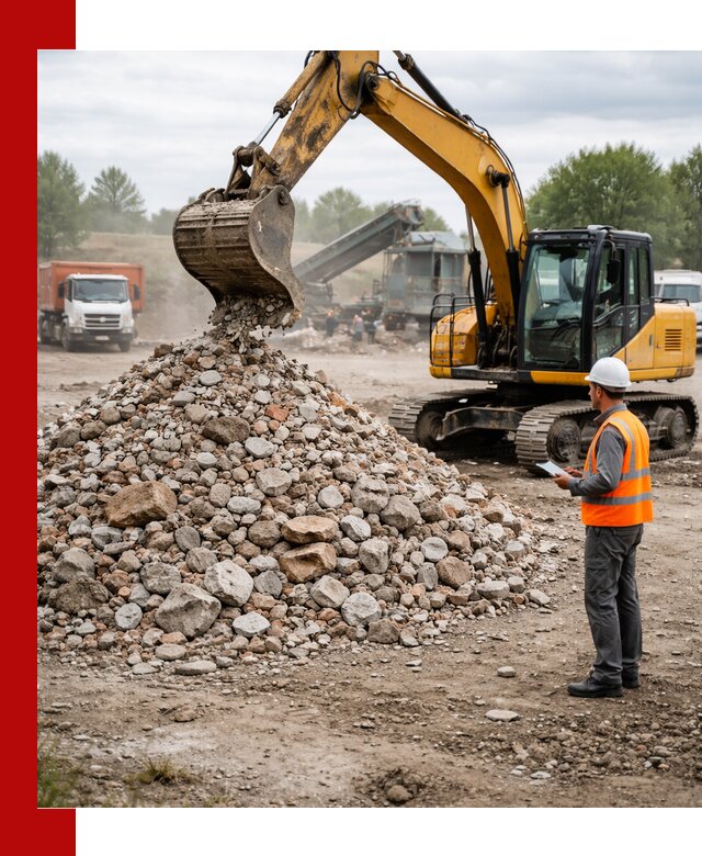 Доставка и вывоз строительного боя в Каспийске