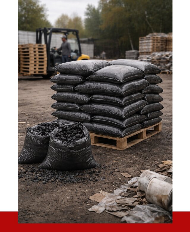 Купить уголь в мешках с доставкой в Каспийске от 7636 р. | ПРОНЕРУДКсп