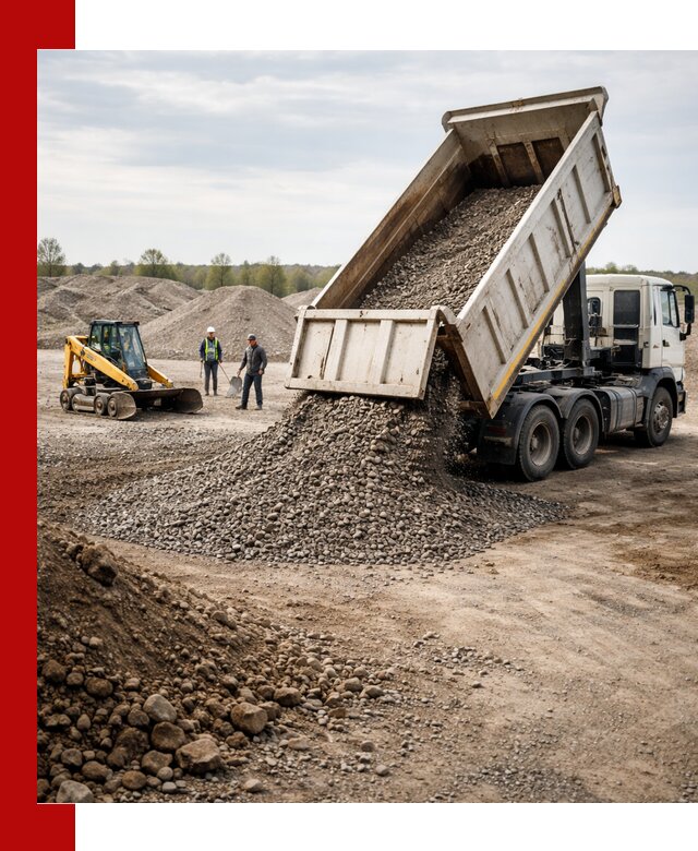 Доставка самосвалом 25 м³ в Каспийске быстро и надежно