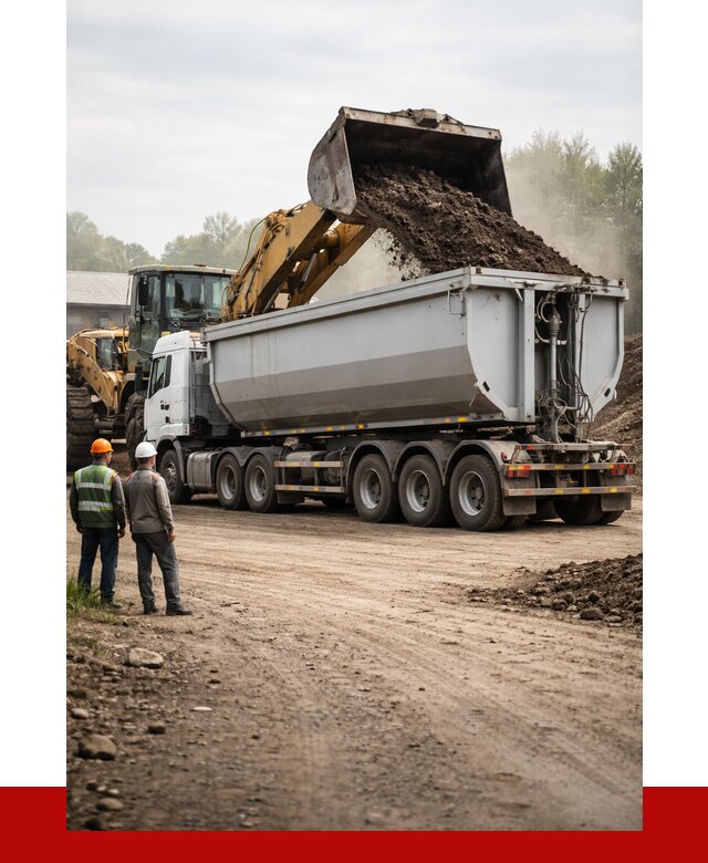 Аренда Тонар 40 тонн в Каспийске от 6618 руб. в сутки | ПРОНЕРУДКсп