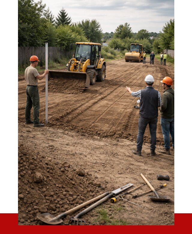 Планировка участка грунтом в Каспийске от 4581 р ПРОНЕРУДКсп