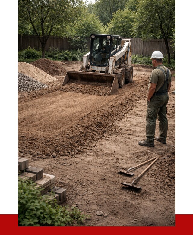 Выравнивание участка под ключ в Каспийске от 3563 р. | ПРОНЕРУДКсп